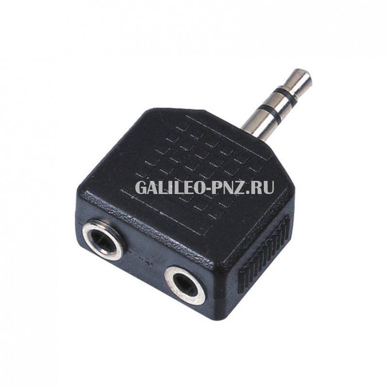 Разветвитель AUX 3.5mm-2 гн 3.5mm