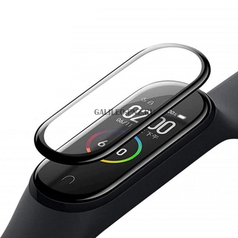 Стекло защитное mi Band 4