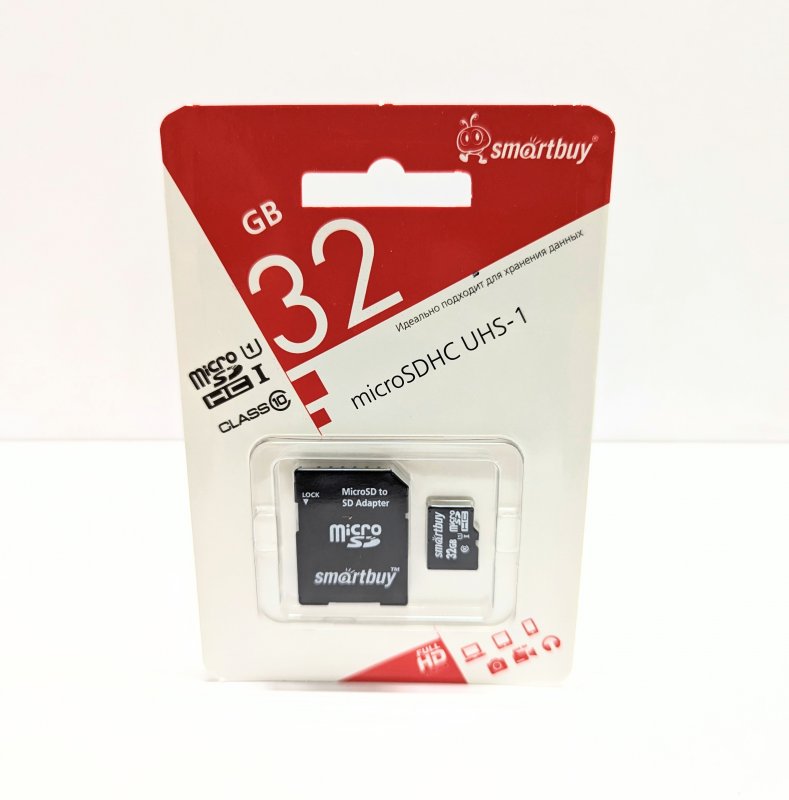 Smartbuy microSD 32GB Class 10