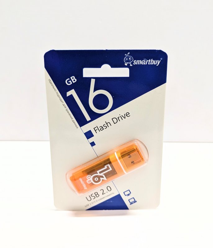 Smartbuy USB флеш-накопитель 16GB Flash Drive Orange