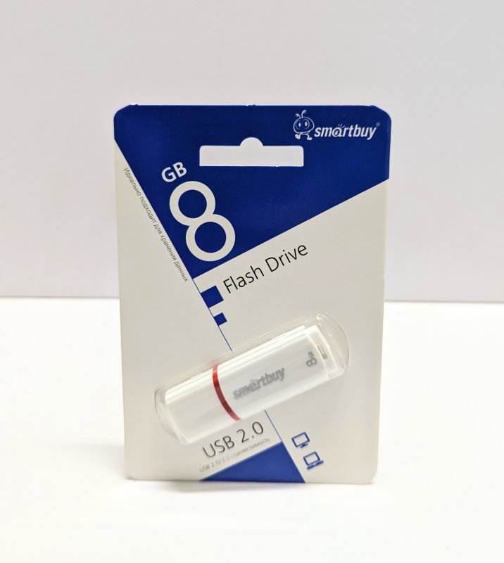 Smartbuy USB флеш-накопитель 8GB Paean White