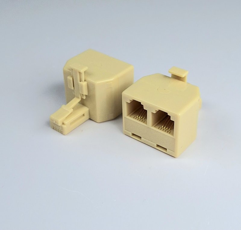 Компьютерный переходник RJ45 6P4C 