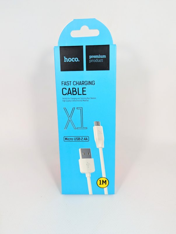 Шнур microUSB hoco. X1 1м 