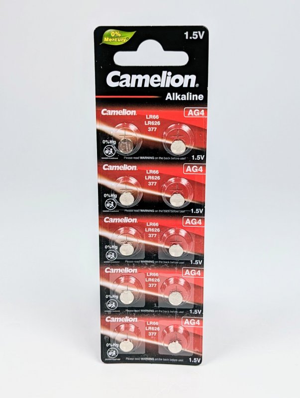 Батарейка Camelion AG4