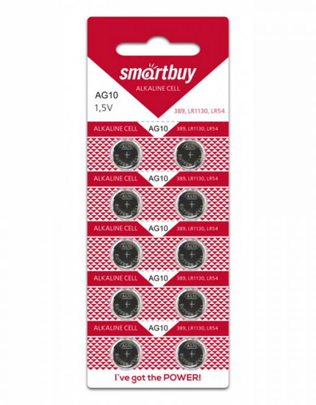 Батарейка Smartbuy AG10