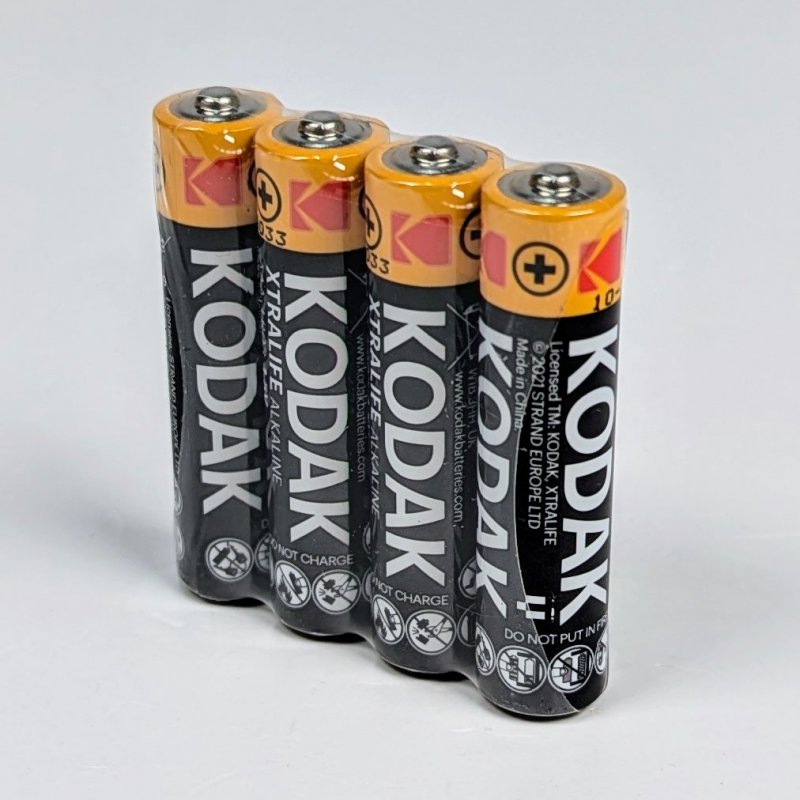 Батарейка мизинчиковая Kodak Max LR03 в запайках