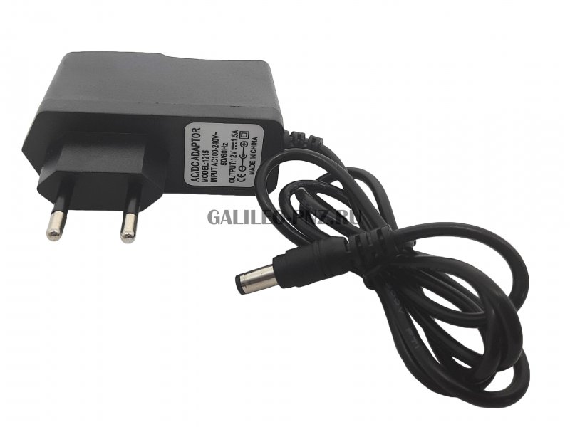 Блок питания 12V/1.5A-5,5 модель:1215