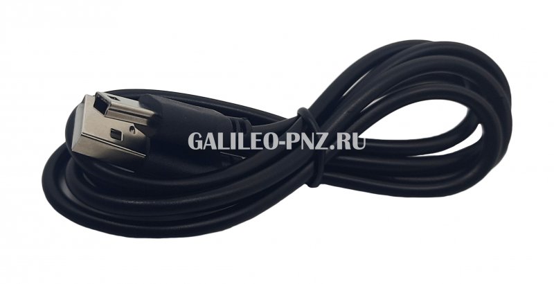 Шнур USB-miniUSB 1м с удлиненным штекером