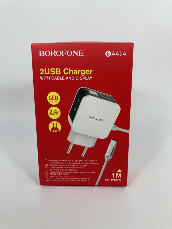 СЗУ Type-C BRFN BA41A 2.4A 2USB