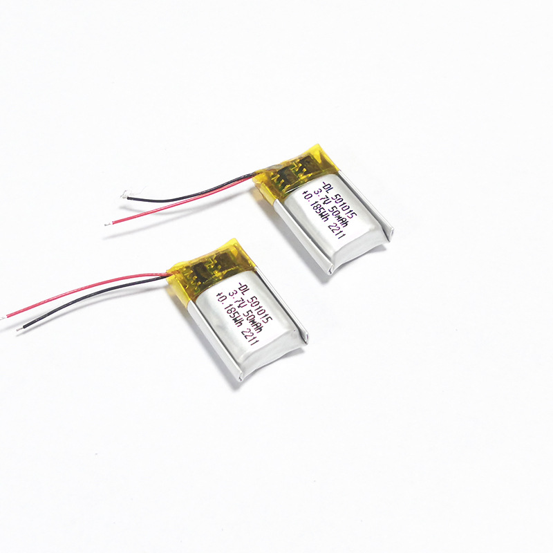 Аккумулятор литий-полимерный (501015) 3.7V 50mAh