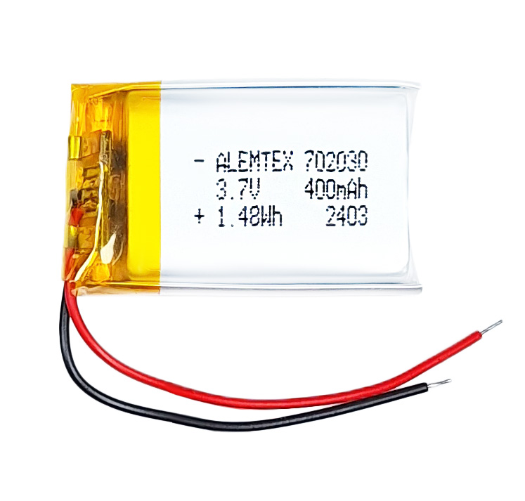 Аккумулятор литий-полимерный (702030) 3.7V 400mAh