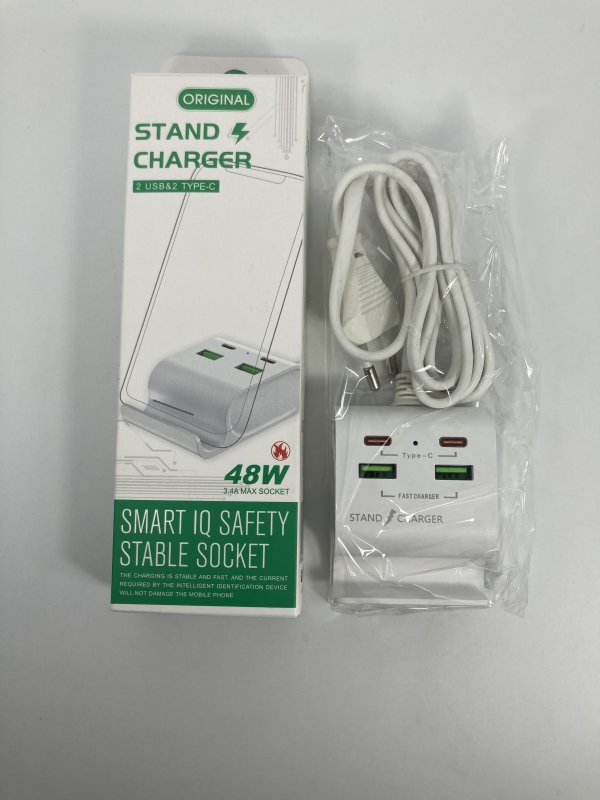 Зарядное устройствона 48W 2 USB+2PD 3.4A