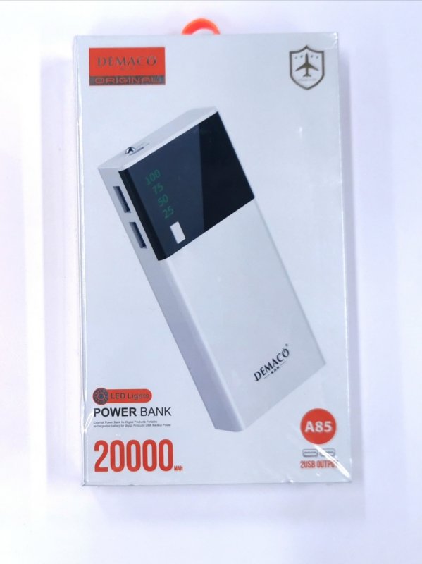 Power Bank Demaco A85 20000 mAh