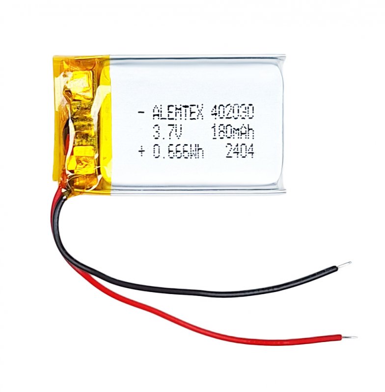 Аккумулятор литий-полимерный (402030) 3.7V 180mAh