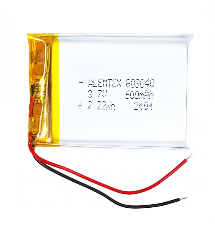 Аккумулятор литий-полимерный (603040) 3.7V 600mAh