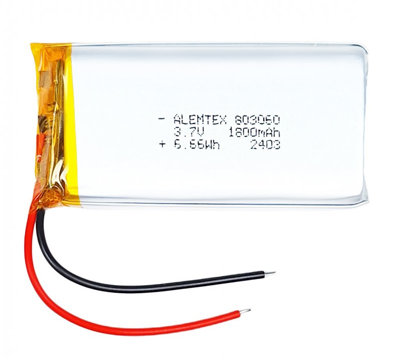 Аккумулятор литий-полимерный (803060) 3.7V 1800mAh