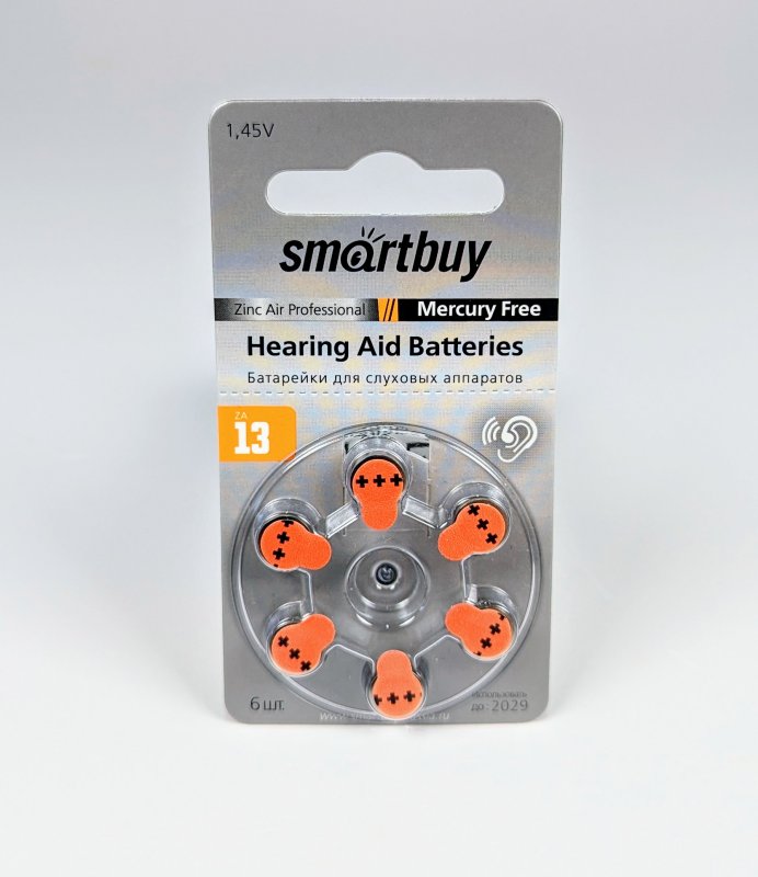 Батарейка Smartbuy ZA-13
