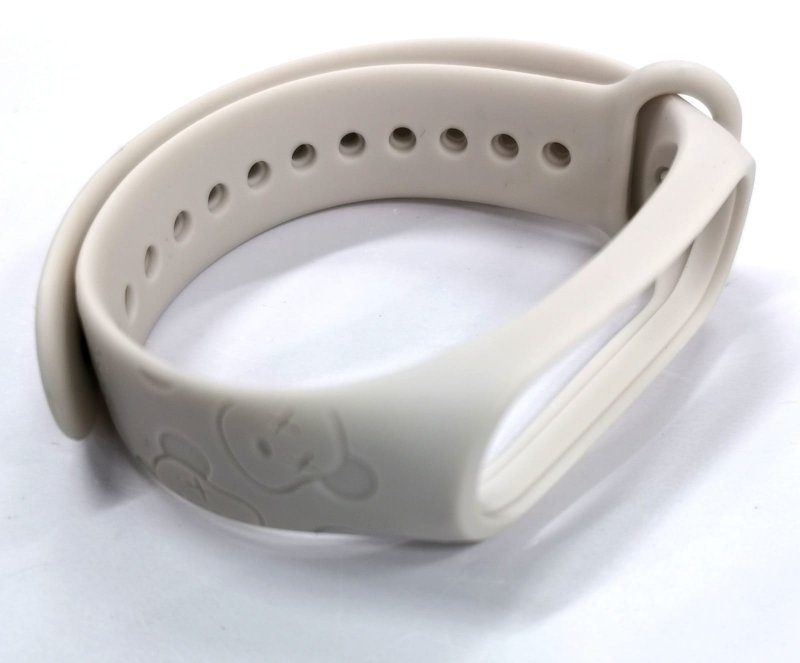 Силиконовый ремешок mi Band 3/4 KAWS 1