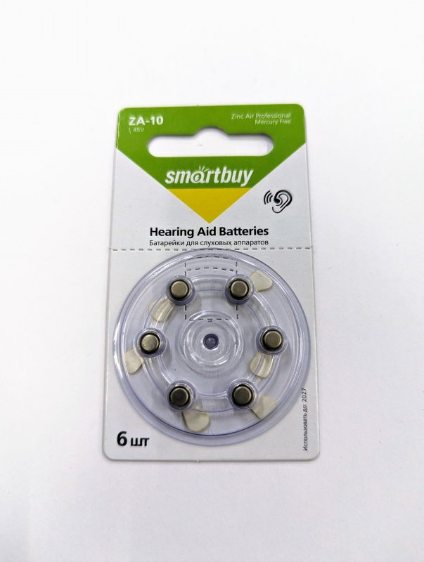 Батарейка Smartbuy ZA-10