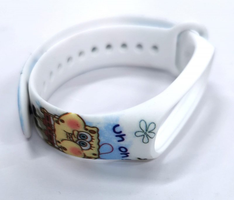 Силиконовый ремешок mi Band 3/4  K17