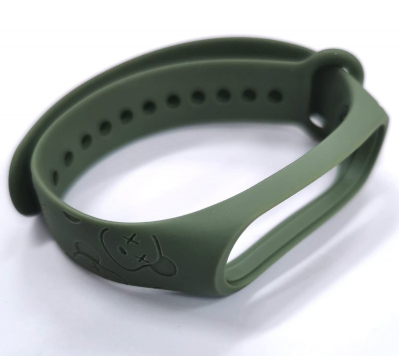Силиконовый ремешок mi Band 3/4 KAWS 2
