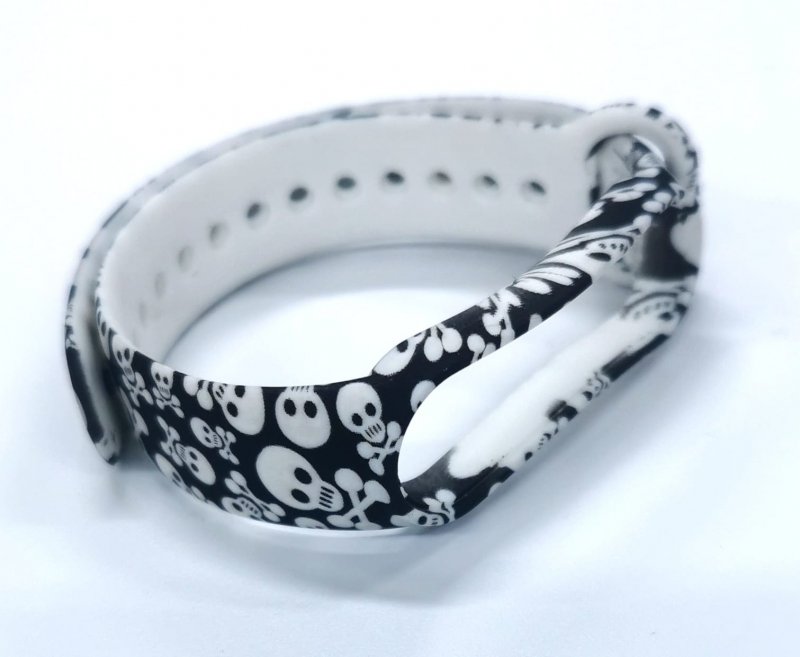 Силиконовый ремешок mi Band 5/6  C6