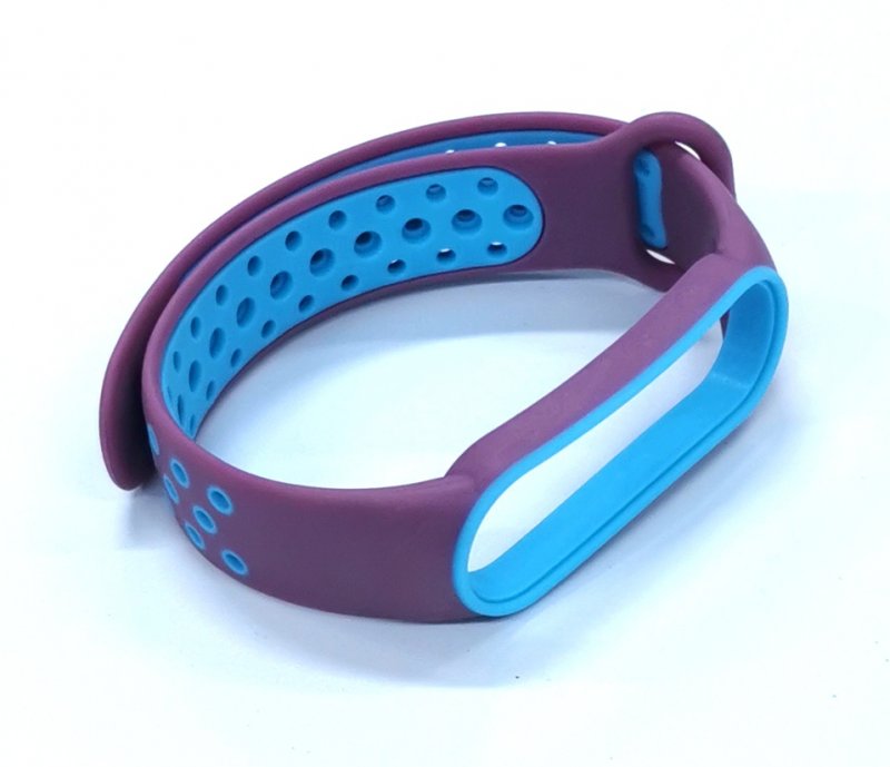 Силиконовый ремешок mi Band 5/6  E4