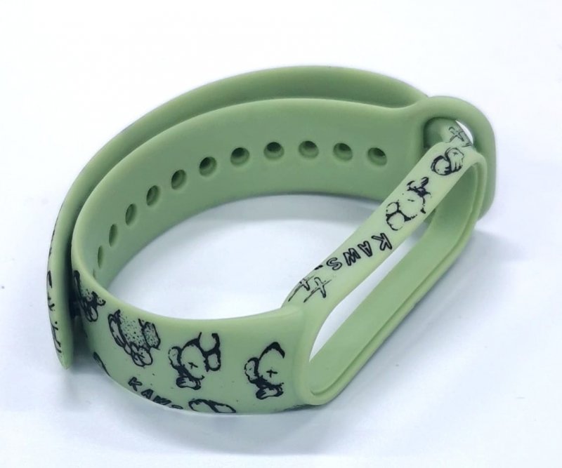 Силиконовый ремешок mi Band 5/6  K9