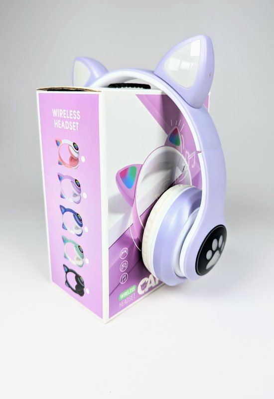 Bluetooth наушники STN-28 CAT Purple