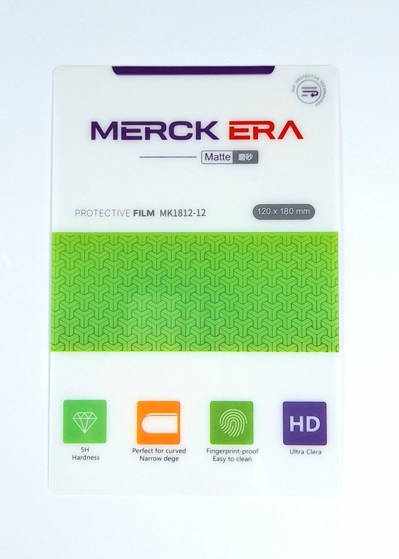 Пленка гидрогелевая MERCK ERA матовая 12*18см