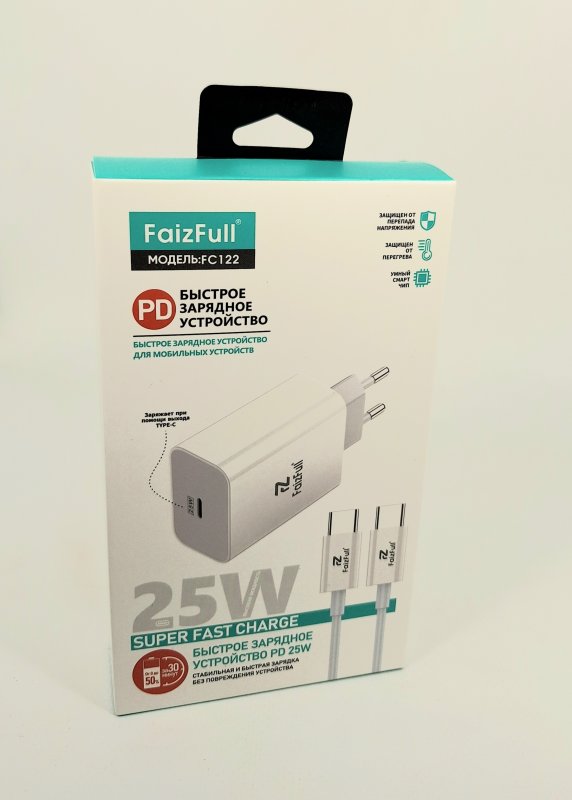 СЗУ Type-C FaizFull FC122 3A