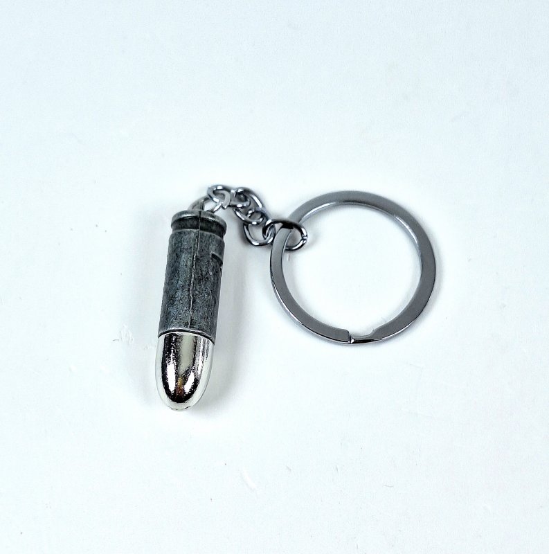 Брелок Патрон A серебро