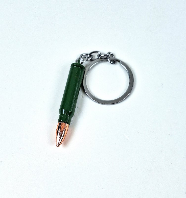 Брелок Патрон B зелёный