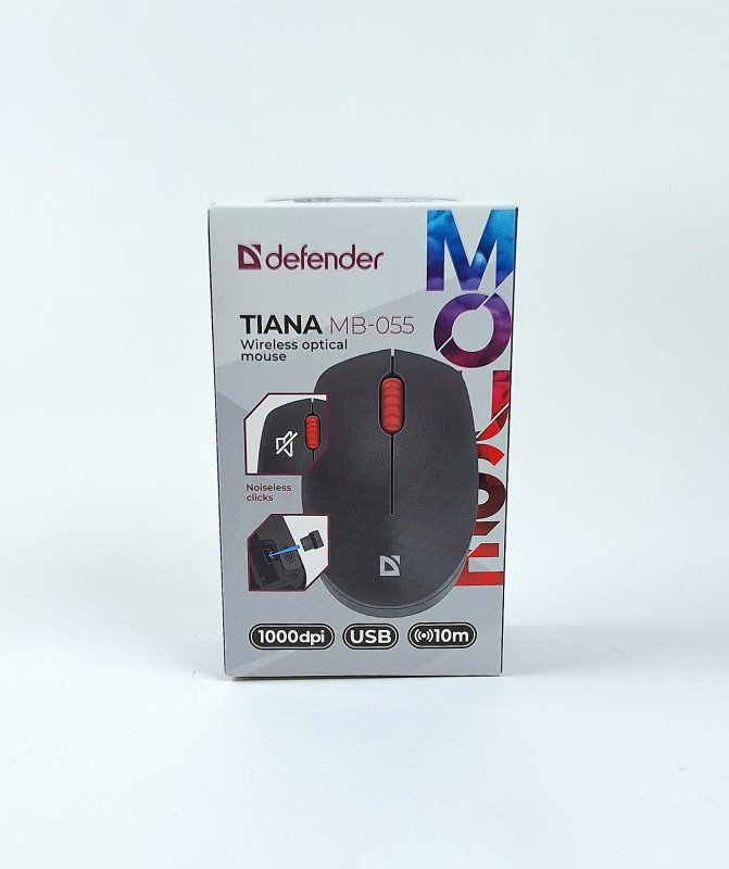 Мышь оптическая беспроводная Defender MB-055