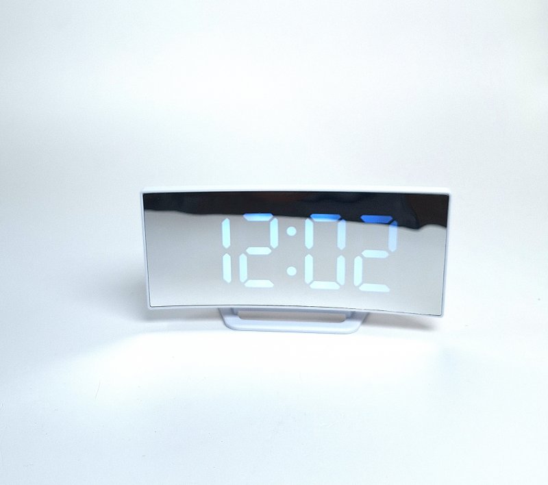 Часы электронные DT-6507 бело-белые