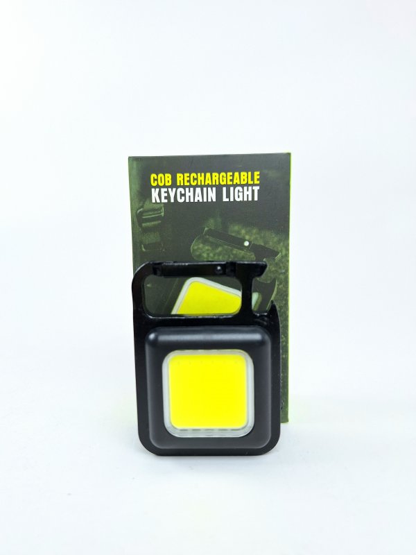 Фонарь карманный WJ-930 1COB+карабин+открывашка